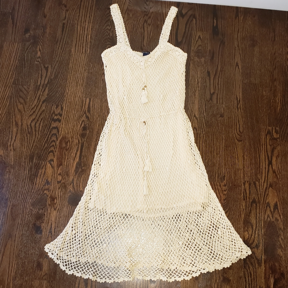 Earl Jeans Beige Knit Dress